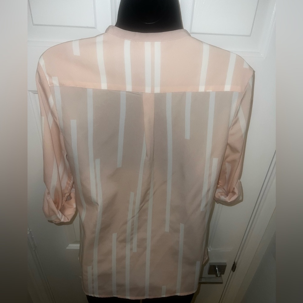 Calvin Klein Spring Button Up Blouse Size S - Picture 7 of 7